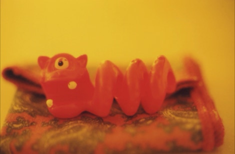 einaugiges brillenputztuchmonster