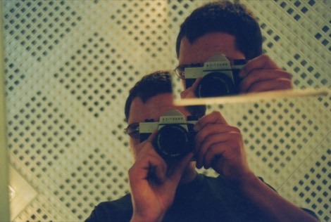 selbstportait im spiegel