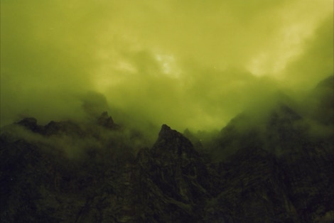 wolkenaufzug im karwendel